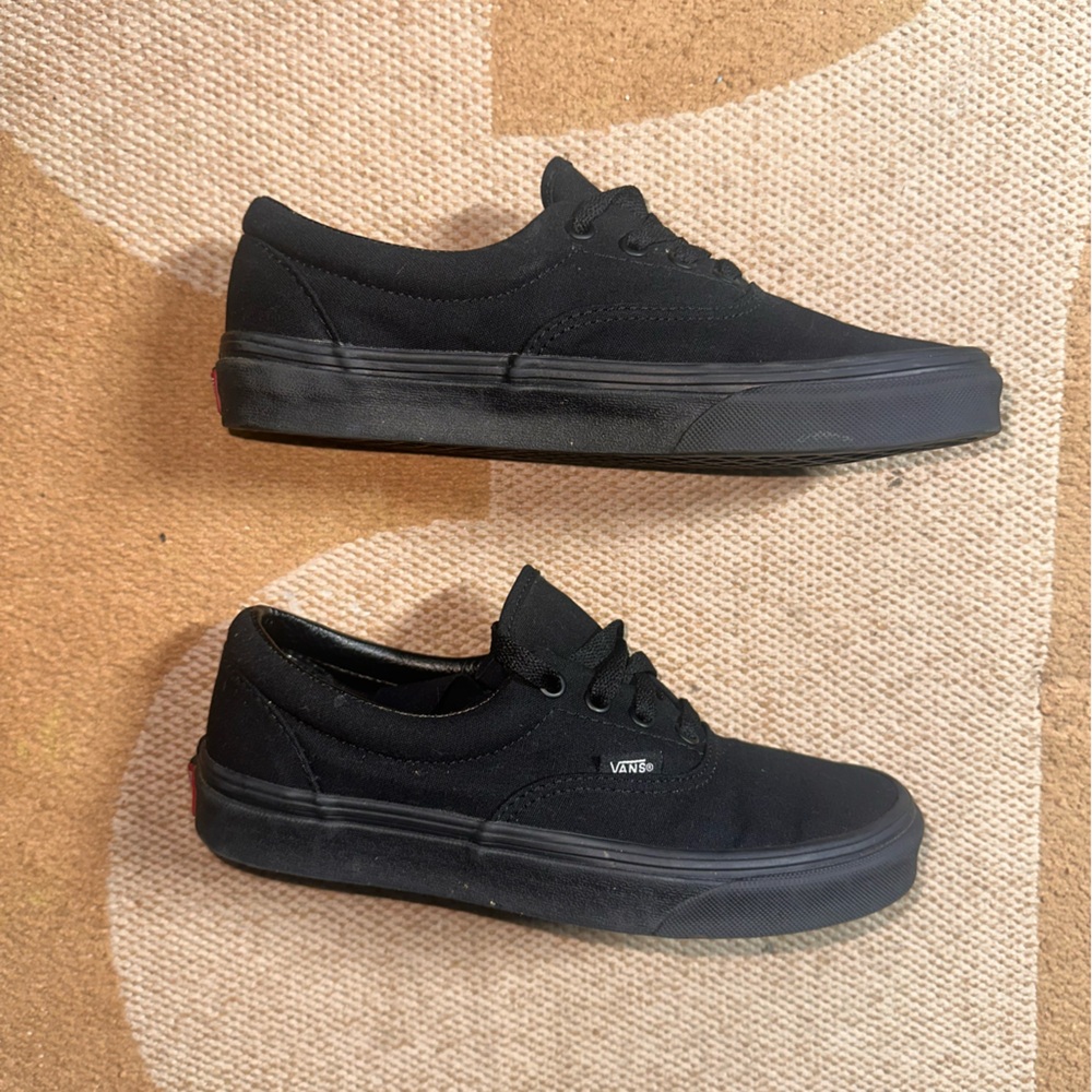 Vans Black Dohney Canvas Sneakers